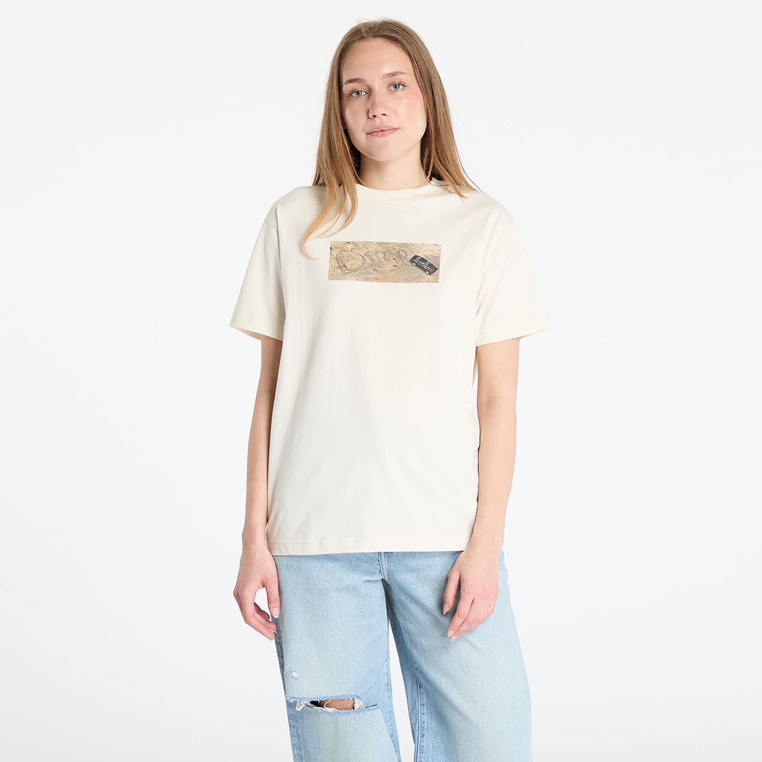 Тениска Dime DIME Skid T-Shirt Бежово | DIME2SP2550NAT, 1