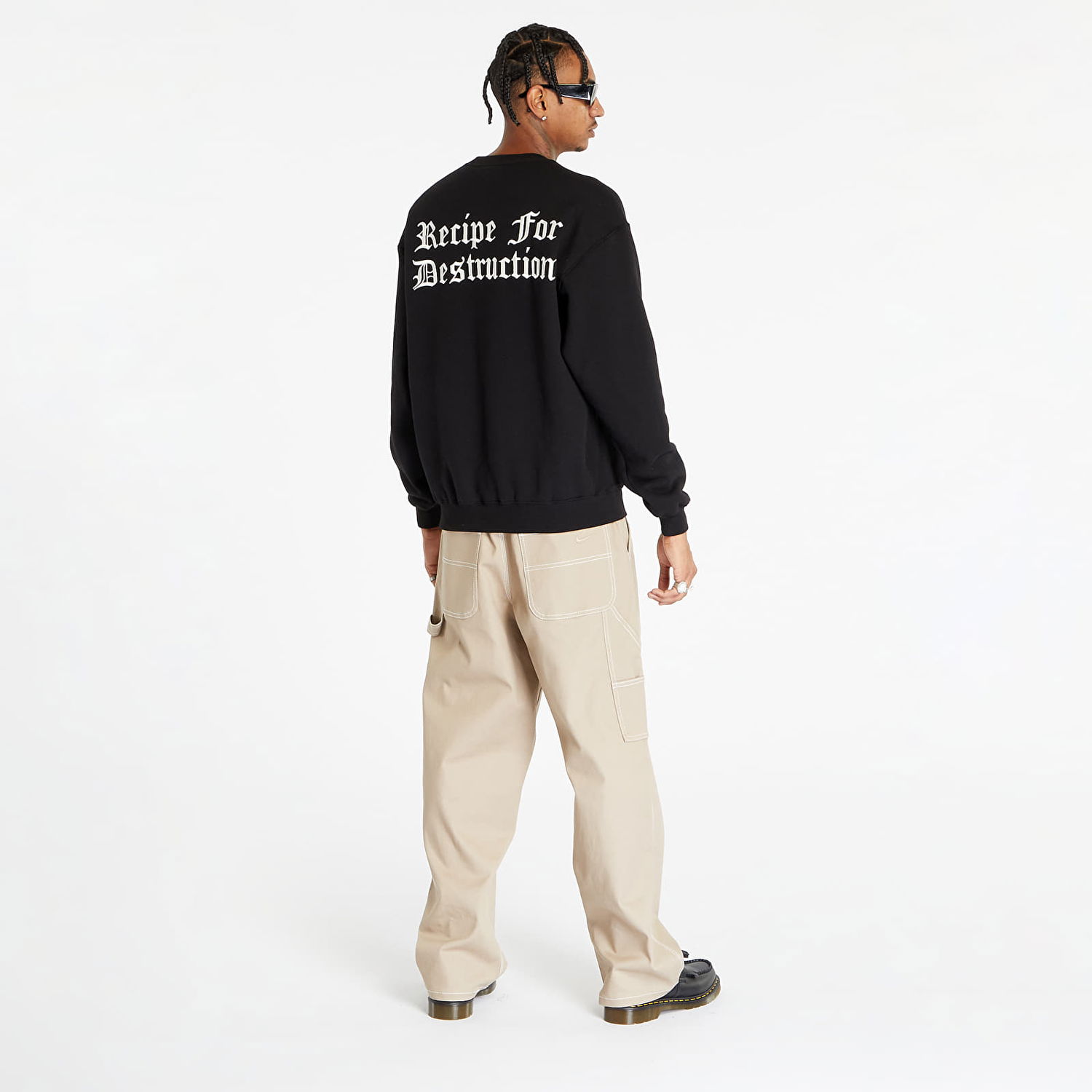 Суитчър Pleasures Recipe Crewneck Black Черно | P23F021 BLACK, 1