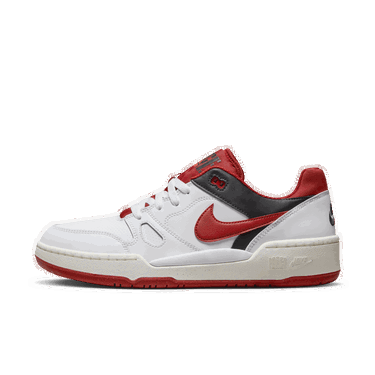Кецове и обувки Nike Full Force Low White Red Black Бяло | FB1362-102, 2
