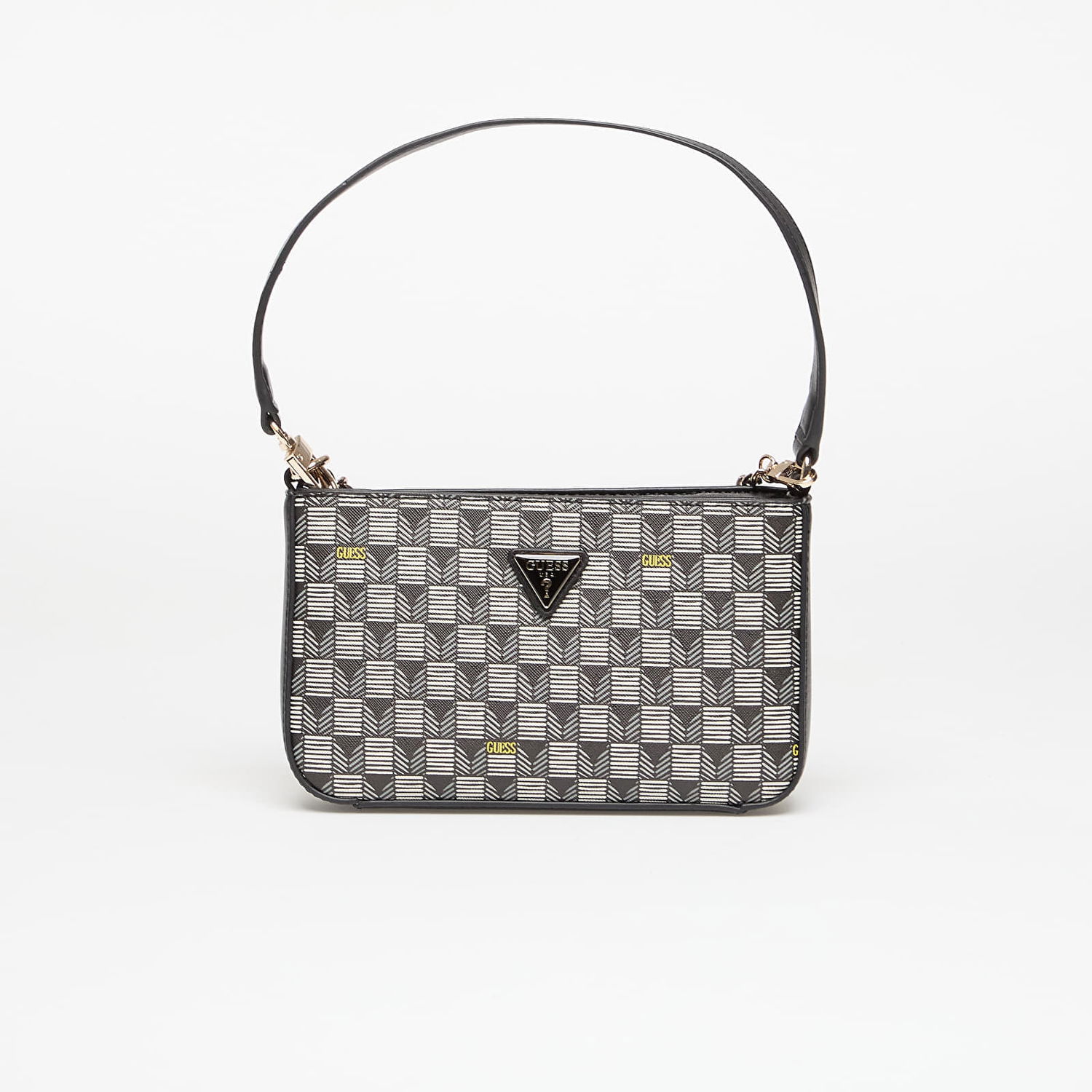 Чанта през рамо GUESS Guess G Wave II Mini Top Zip Shoulder Bag Черно | HWJT8681720-BLO, 0
