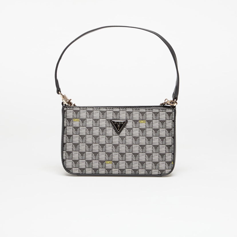 Чанта през рамо GUESS Guess G Wave II Mini Top Zip Shoulder Bag Черно | HWJT8681720-BLO