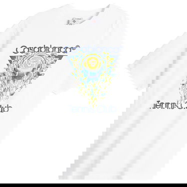 Тениска Casablanca Casablanca Tennis Club Icon Classic T-Shirt Бяло | M-SP26-JTS-001-01, 0