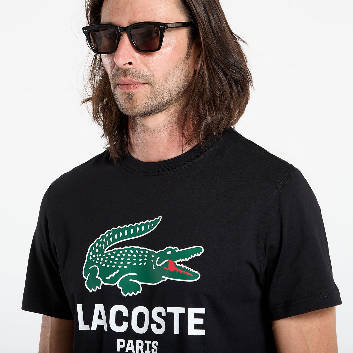 Тениска Lacoste LACOSTE Men's Tee Черно | TH5634 031, 1