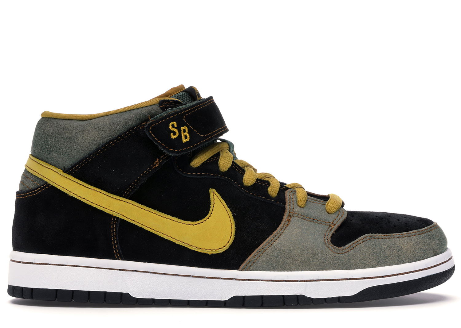 Кецове и обувки Nike SB SB Dunk Mid Asbury Casino Черно | 314381-371, 0