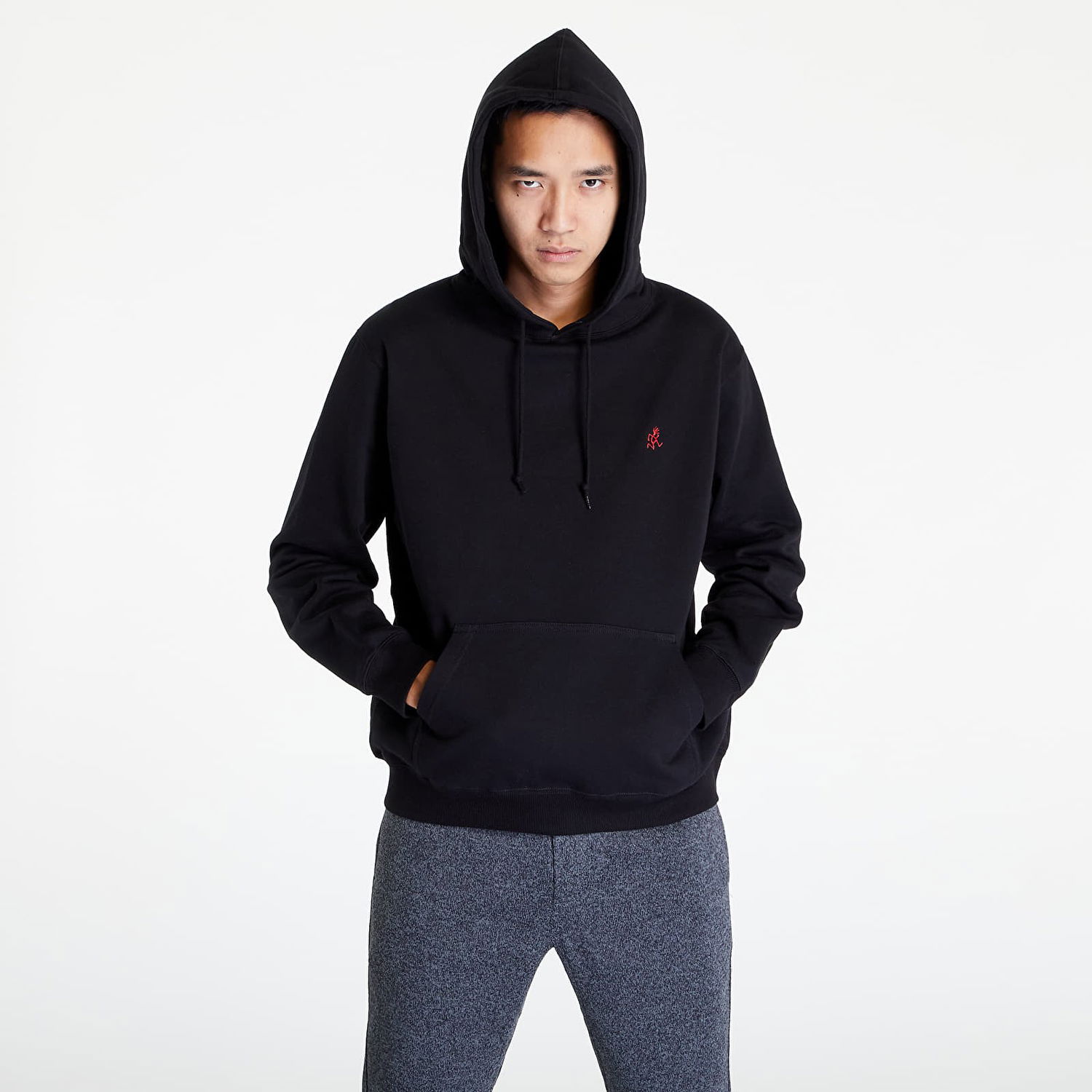 Суитчър GRAMICCI One Point Hooded Sweatshirt Черно | G303-FT Black, 0
