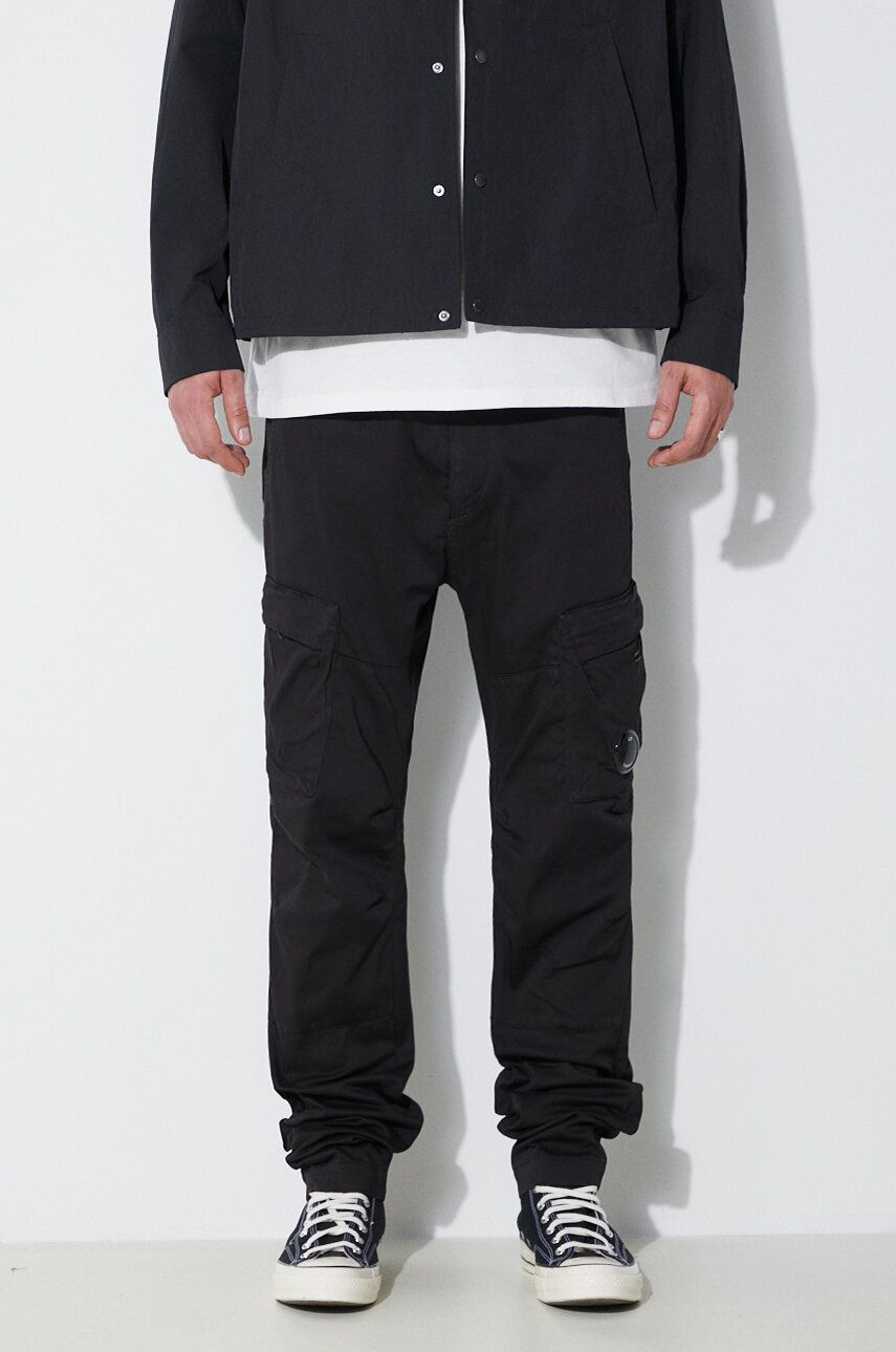 Карго панталони C.P. Company Stretch Sateen Ergonomic Cargo Pants Черно | 16CMPA063A005694G, 0