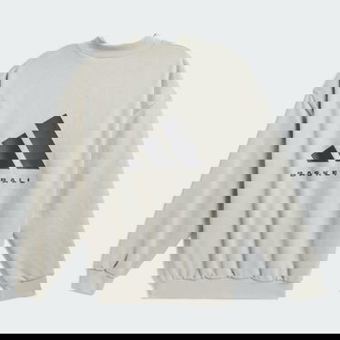 Пуловер adidas Performance Basketball Sueded 3/4 Half-Zip Crewneck Сиво | IN7698, 4