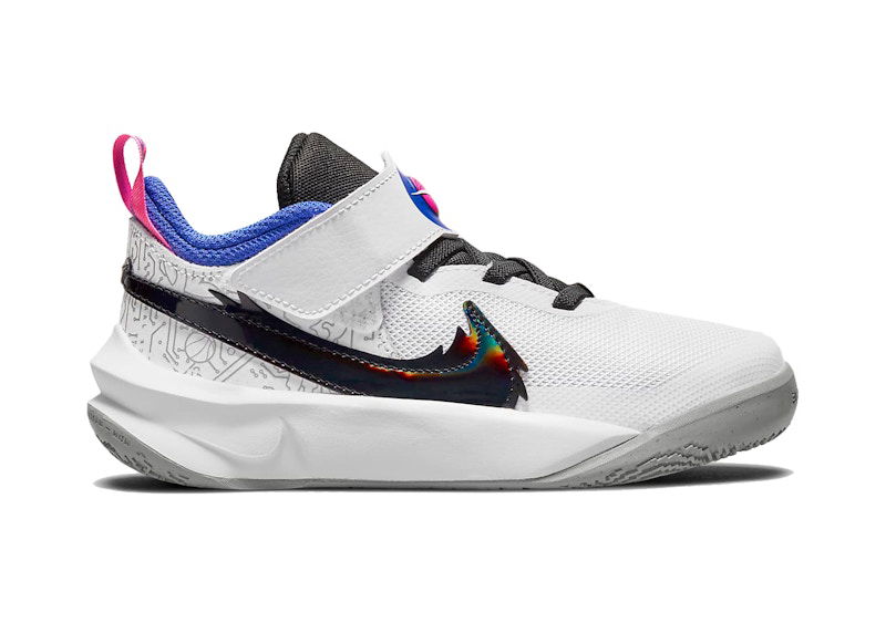 Кецове и обувки Nike Space Jam x Team Hustle D10 SE 'Computer Chip' Бяло | DH8055-100, 1