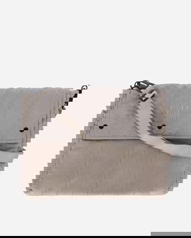 Чанта през рамо C.P. Company C.P. Company Logo Herringbone Messenger Bag Бежово | 18CMAC055A-005349G 327, 1
