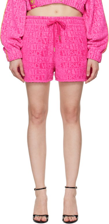 Къси панталони Versace Versace 'I Heart Baroque' Shorts Розово | 1020145_1A14584, 0