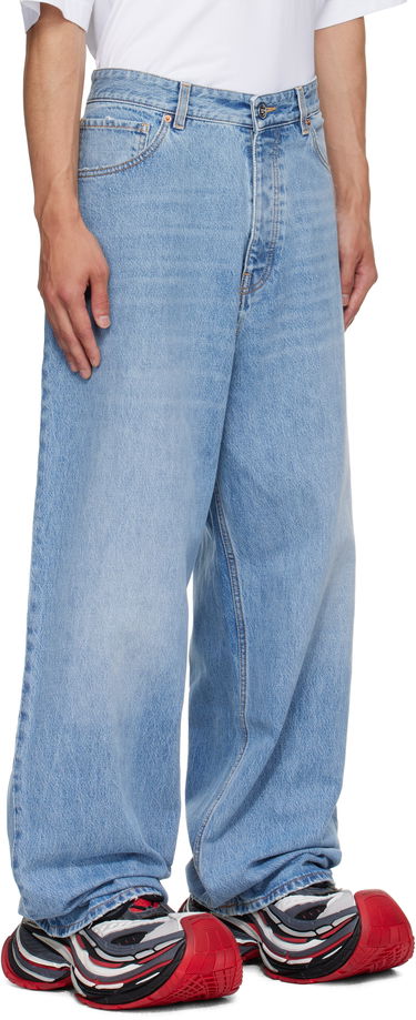 Дънки VETEMENTS Vetements Anarchy Reworked Jeans Синьо | UH76DP120LB1, 1