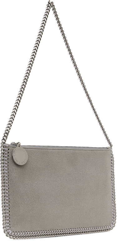 Чанта през рамо Stella McCartney Falabella Chain Wallet Сиво | 7P0076W9132, 4