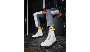 Кецове и обувки Dr. Martens Vegan 1460 Kemble Lace Up Бяло | DM27213113, 5