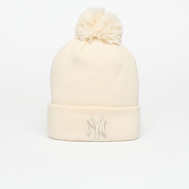 New York Yankees MLB Knit Metallic Bobble Beanie