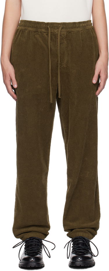 Панталони ISABEL MARANT Isabel Marant Nirlen Corduroy Trousers Зелено | PA0468HA-B4G03H, 0