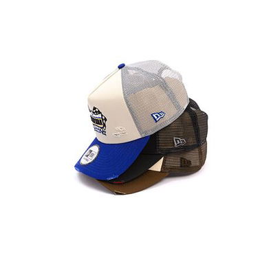Шапка с козирка New Era Trucker Hat 9FORTY Motosport One Size (56-59 cm) Бежово | 60595303, 7