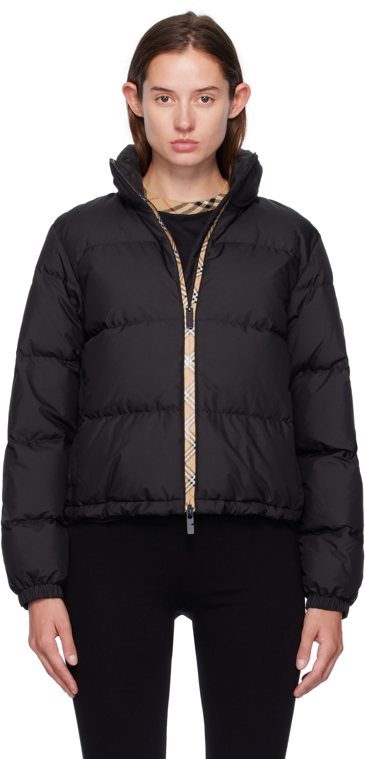 Пухо яке Burberry Ambleside Down Puffer Jacket Черно | 8113822, 0