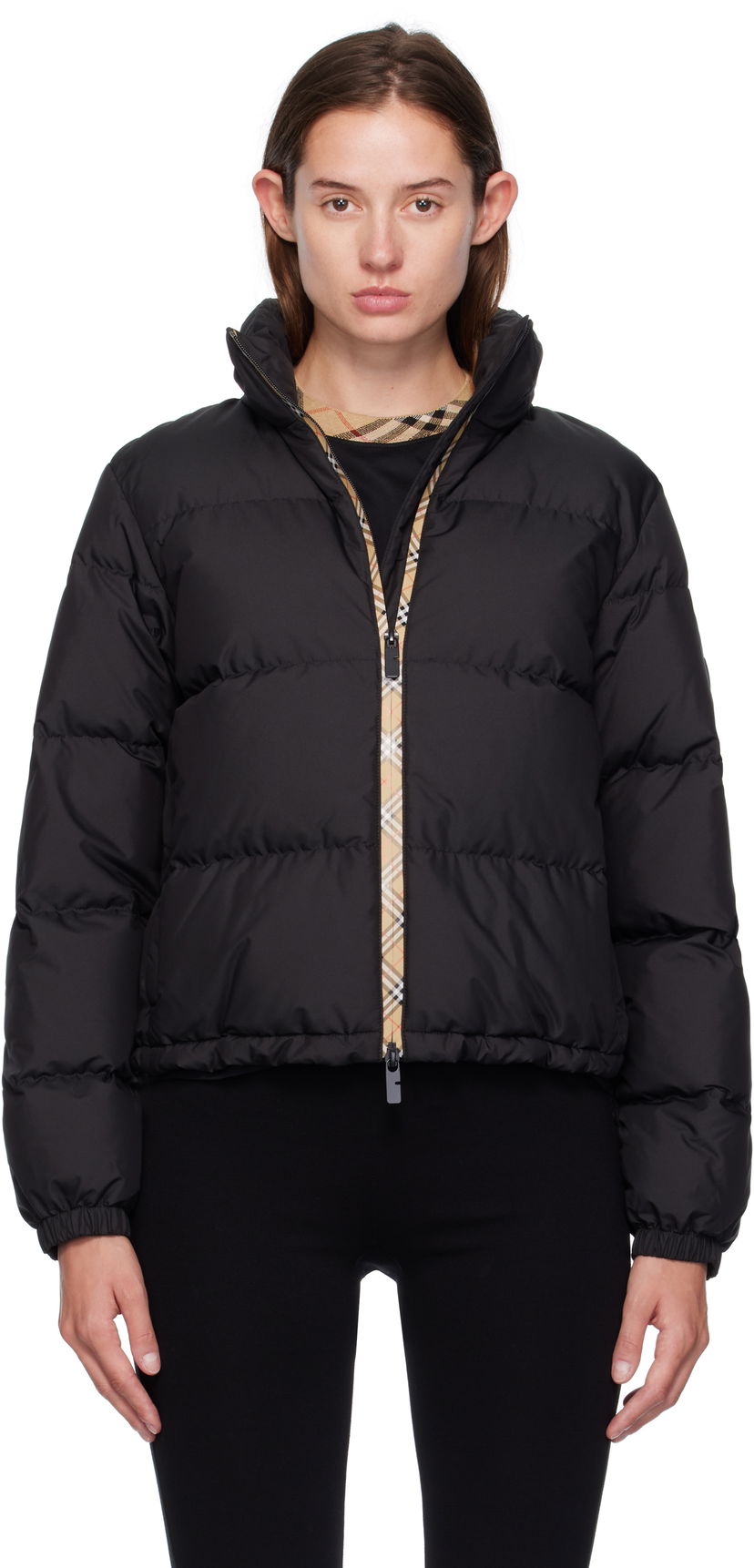 Пухо яке Burberry Ambleside Down Puffer Jacket Черно | 8113822