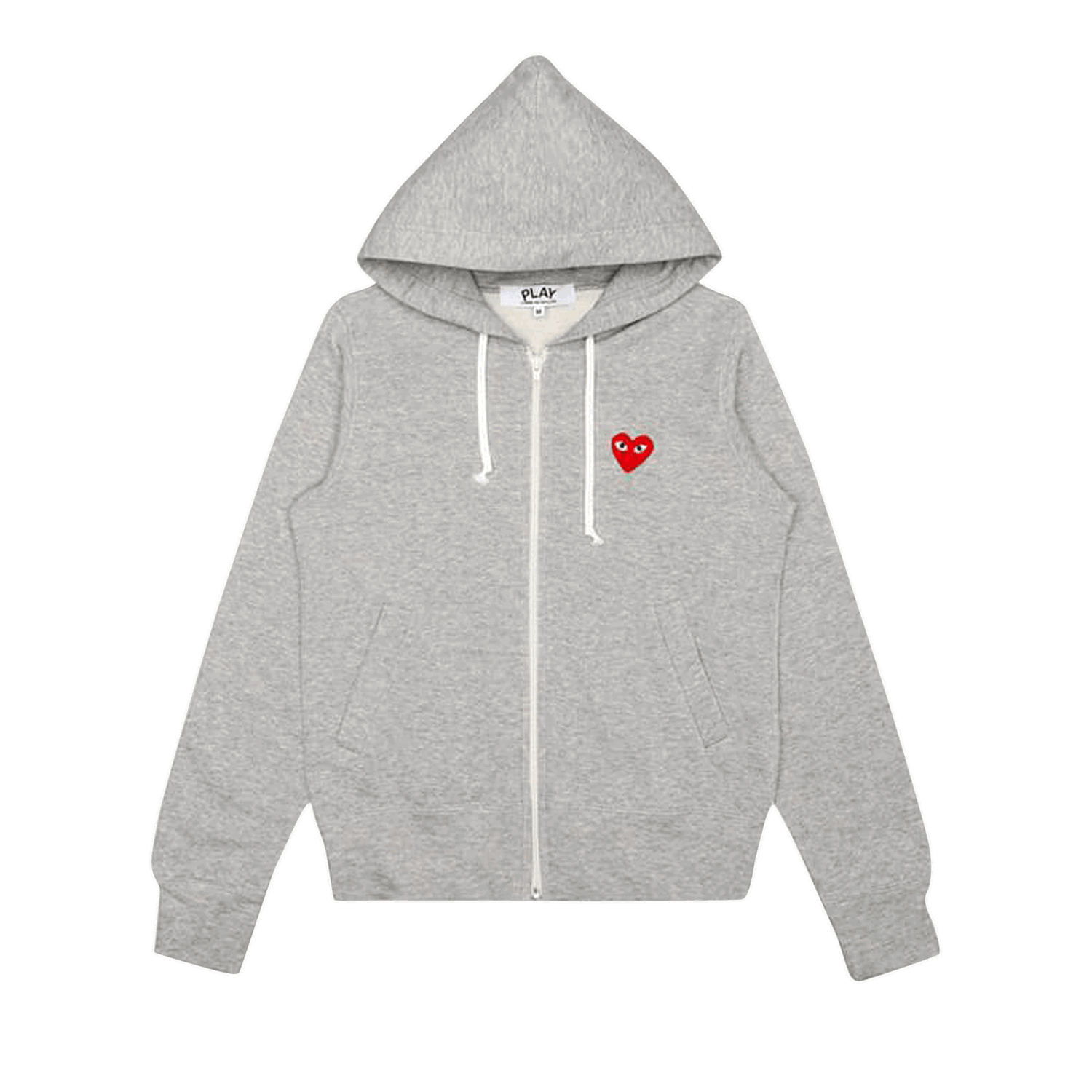 Суитчър Comme des Garçons PLAY Zip Up Hoodie Сиво | AZ T167 051 1, 0