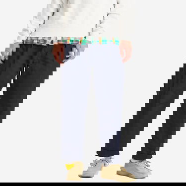 Панталони BEAMS Beams Plus 2 Pleat Chino Trousers, Size Small Тъмно синьо | 3823-0097-874-79, 2