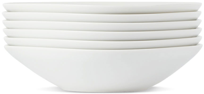 Домашен декор Alessi Alessi Colombina Soup Bowls (Set of 6) Бяло | FM10/2, 0