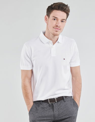 Поло тениска Tommy Hilfiger 1985 REGULAR POLO Бяло | MW0MW17770-YBR-NOOS, 4