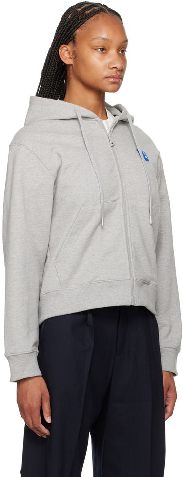 Суитчър ADER ERROR Zip Hoodie Сиво | BMSGFYHD0401GR, 4