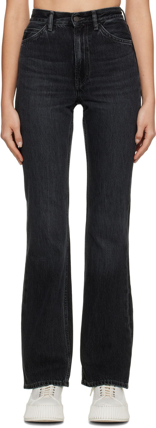 Дънки Acne Studios Regular-Fit 1977 Jeans Черно | A00342-, 0
