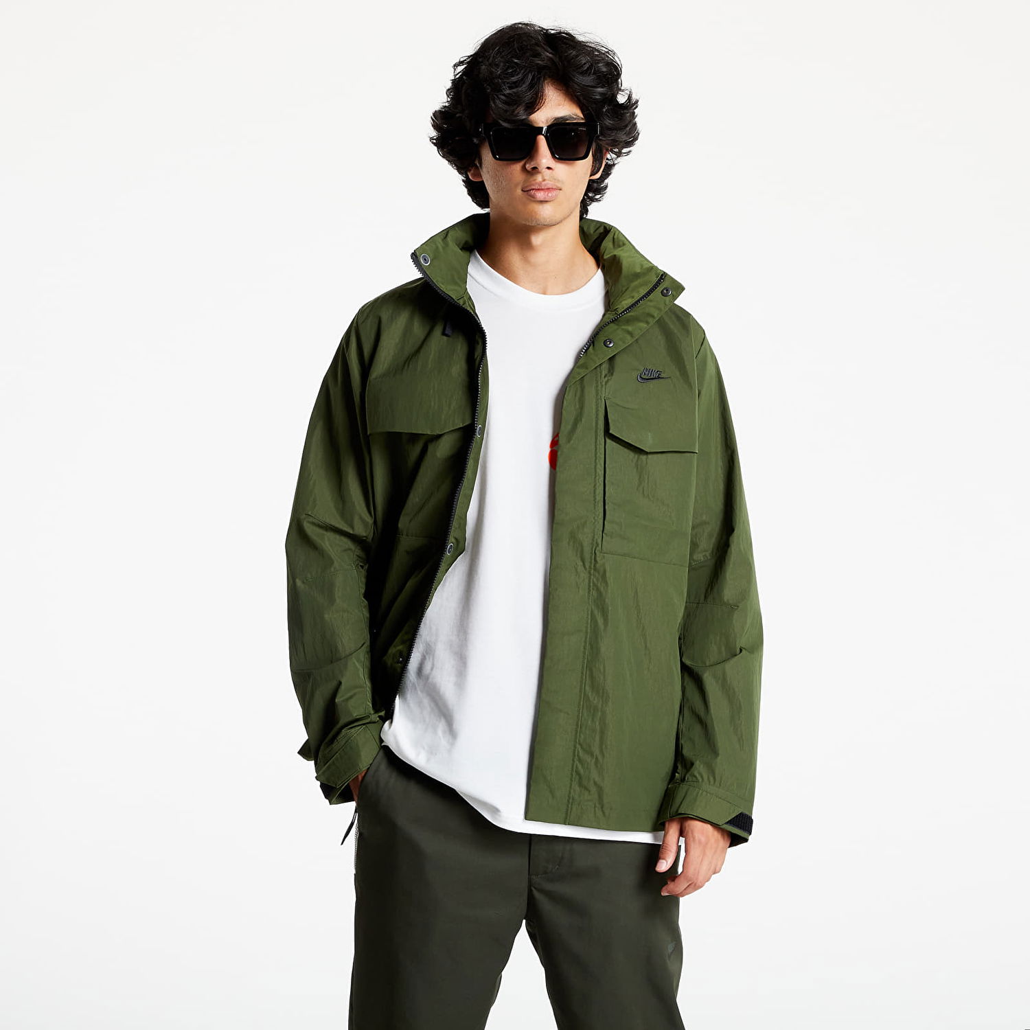 Яке Nike Sportswear Unlined Hooded M65 Jacket Зелено | DC6770-326, 0