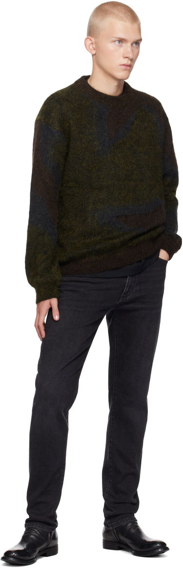 Пуловер Paul Smith Paul Smith Photogram Leaves Mohair-Blend Sweater Зелено | M1R-923Y-N02512-73, 3