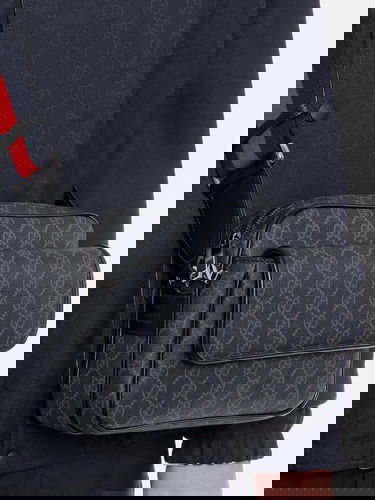 Чанта за кръста Gucci Gucci GG Messenger Bag Черно | 795479FADJA1042, 1