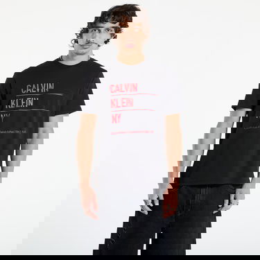 Тениска CALVIN KLEIN Calvin Klein Jeans Men's SS Graphic Tee Черно | LV04RD818G UB1, 0