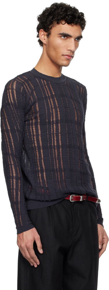 Пуловер OUR LEGACY Our Legacy Formal Roundneck Sweater Тъмно синьо | M2253FW, 1