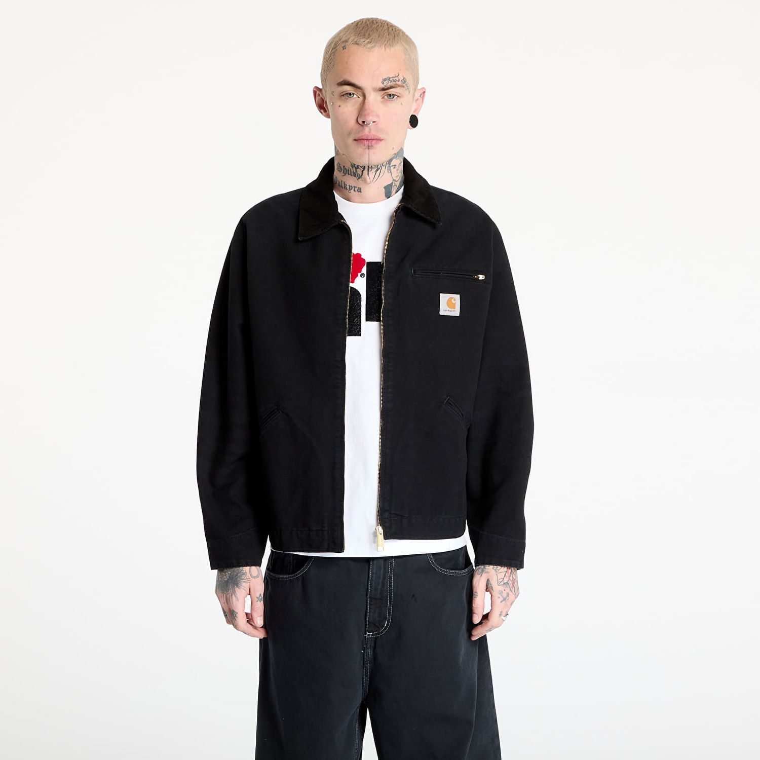 Яке Carhartt WIP OG Detroit Jacket Aged Canvas Черно | I035280.00E3K, 0