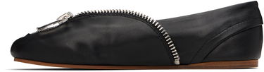 Облекло JW Anderson JW Anderson Biker Zip Ballerina Flats Черно | BL0032-LA0268, 2