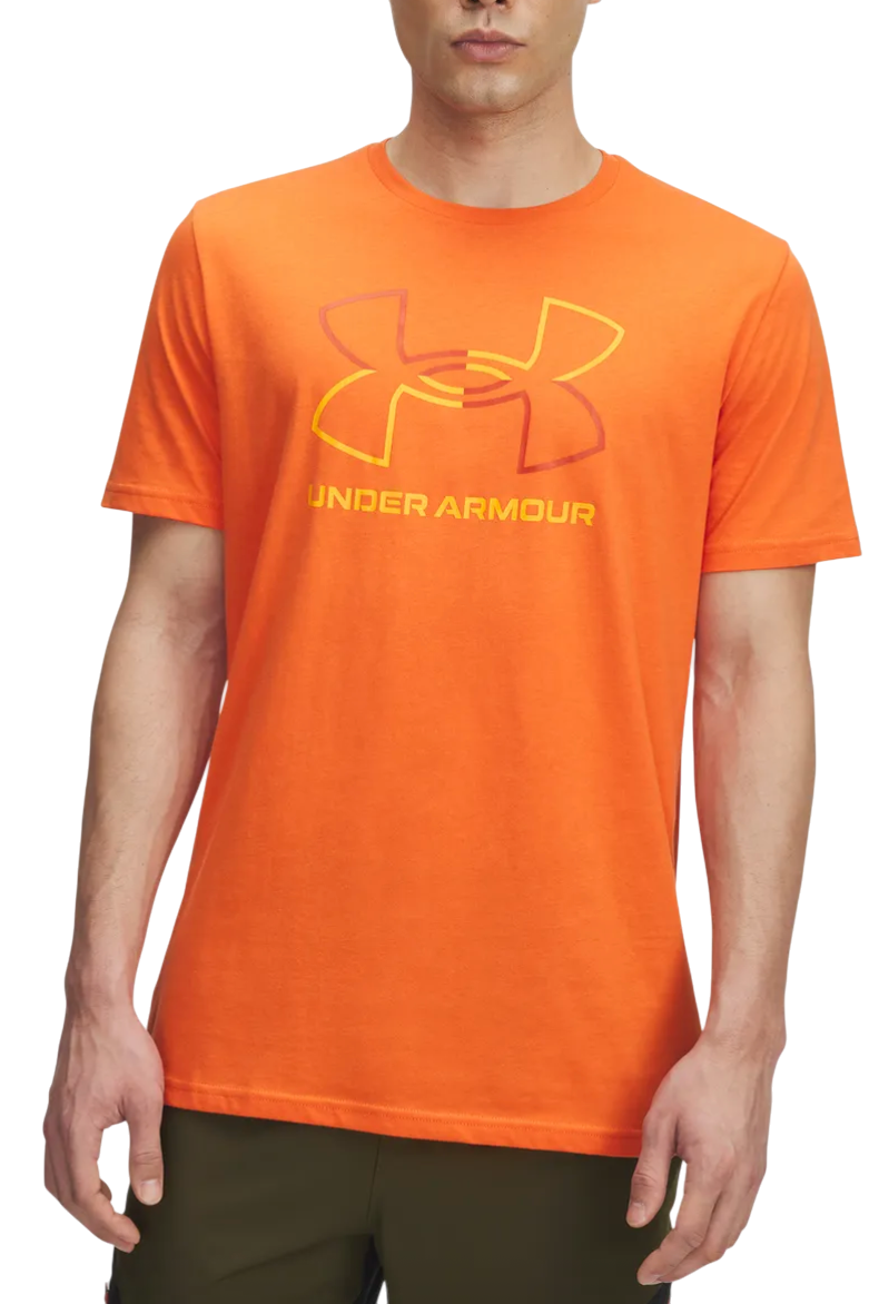 Тениска Under Armour Under Armour GL Foundation Update Short Sleeve T-Shirt Оранжево
 | 1382915-844, 0
