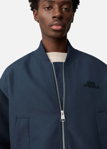 Яке бомбър AXEL ARIGATO Archer Full-Zip Bomber Jacket with Drawstring Hem Тъмно синьо | A3764004, 8