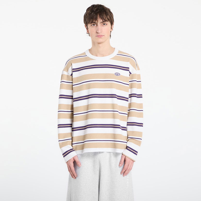 Тениска adidas Originals Graphic Striped Long Sleeve T-Shirt Многоцветен | KS6849