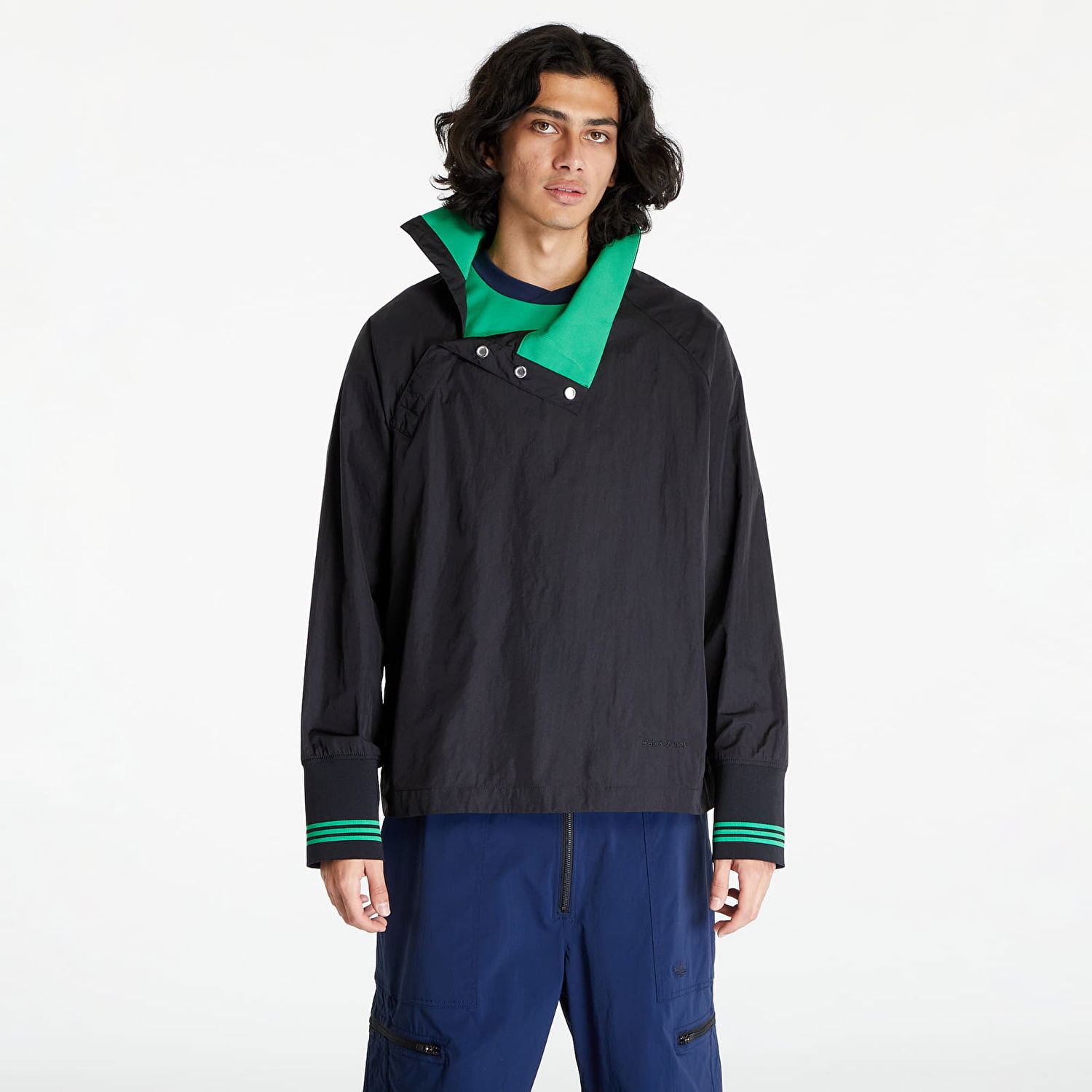 Ветровка adidas Originals Wales Bonner x Nylon Track Top Черно | IT9775, 0