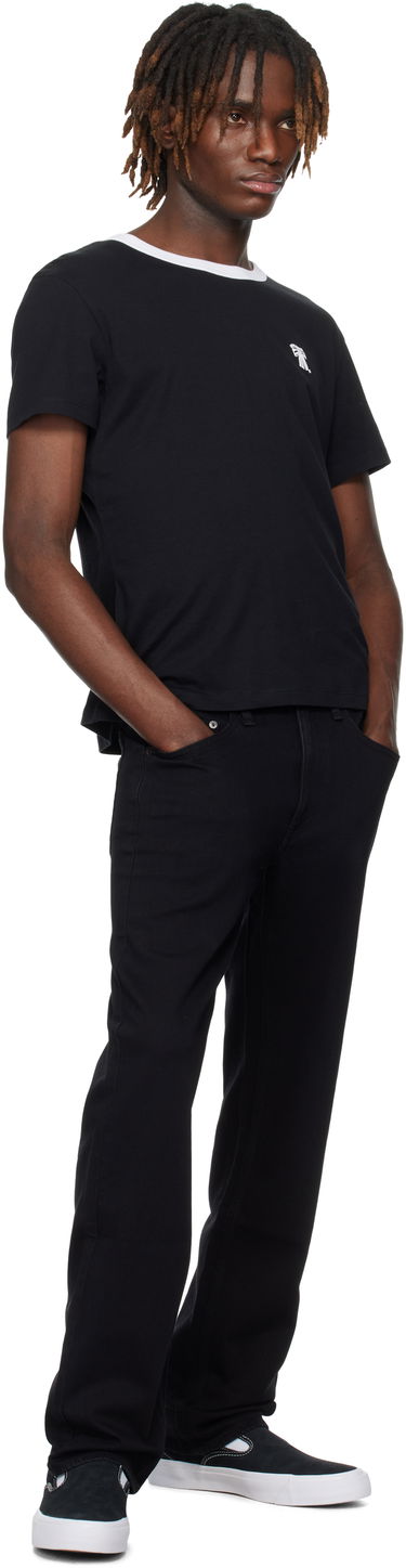 Дънки rag & bone Fit 4 Straight Fit Jeans Черно | MED24P1247FMBL, 3