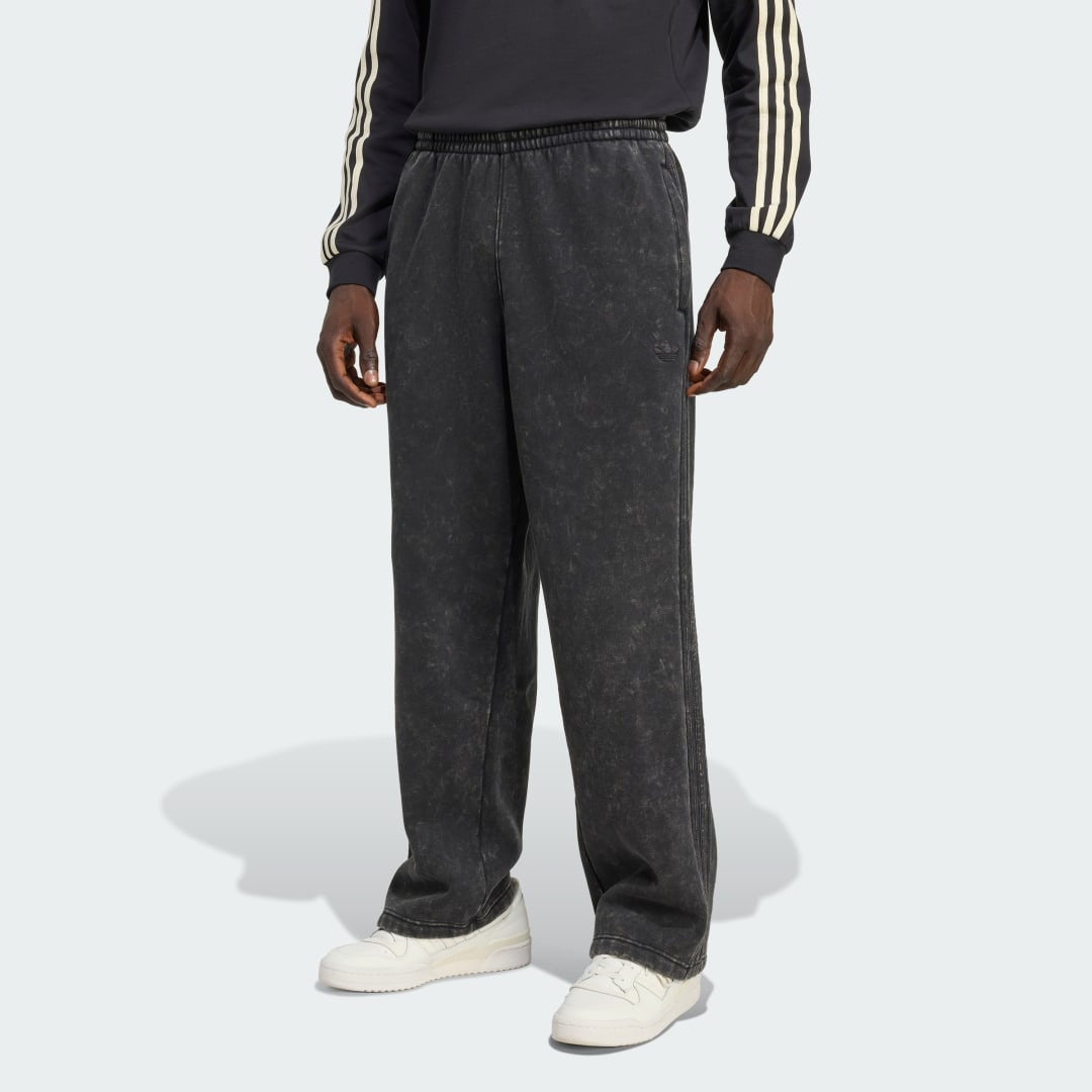 Спортни панталони adidas Performance Washed Sweatpants Черно | JV8468, 0