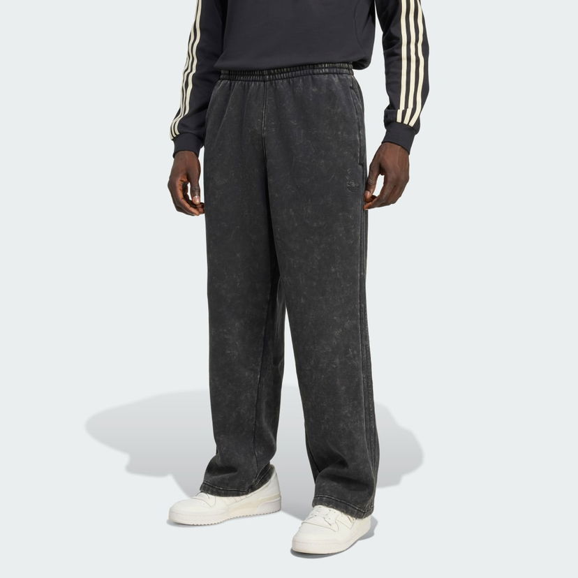 Спортни панталони adidas Performance Washed Sweatpants Черно | JV8468