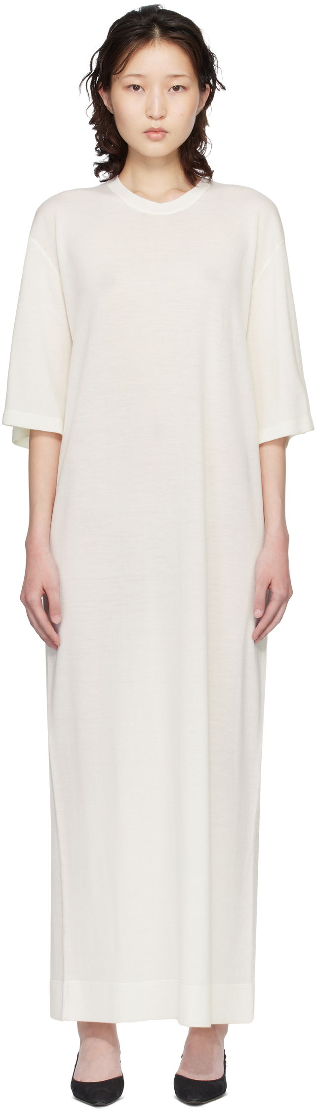 Merino Knit Tee Maxi Dress