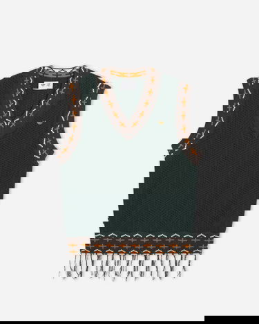 Жилетка adidas Originals CLOT by Edison Chen Crochet Vest Зелено | JP1606, 1