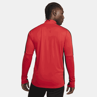 Тениска Nike Academy Dri-FIT 1/2 Zip Global Football Top Global Червено | DX4294-657, 2