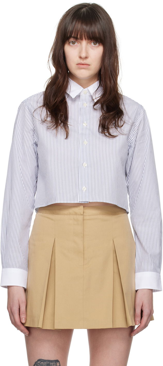 Риза Sporty & Rich 'SRC' Shirt Синьо | STAW2319NS, 0