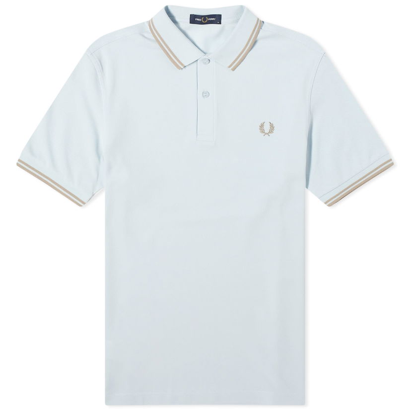 Поло тениска Fred Perry Twin Tipped Синьо | M3600-V27