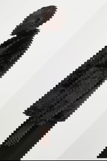 Палта Carhartt WIP Olney Michigan Faux Fur Coat Черно | I035320-89.XX, 3