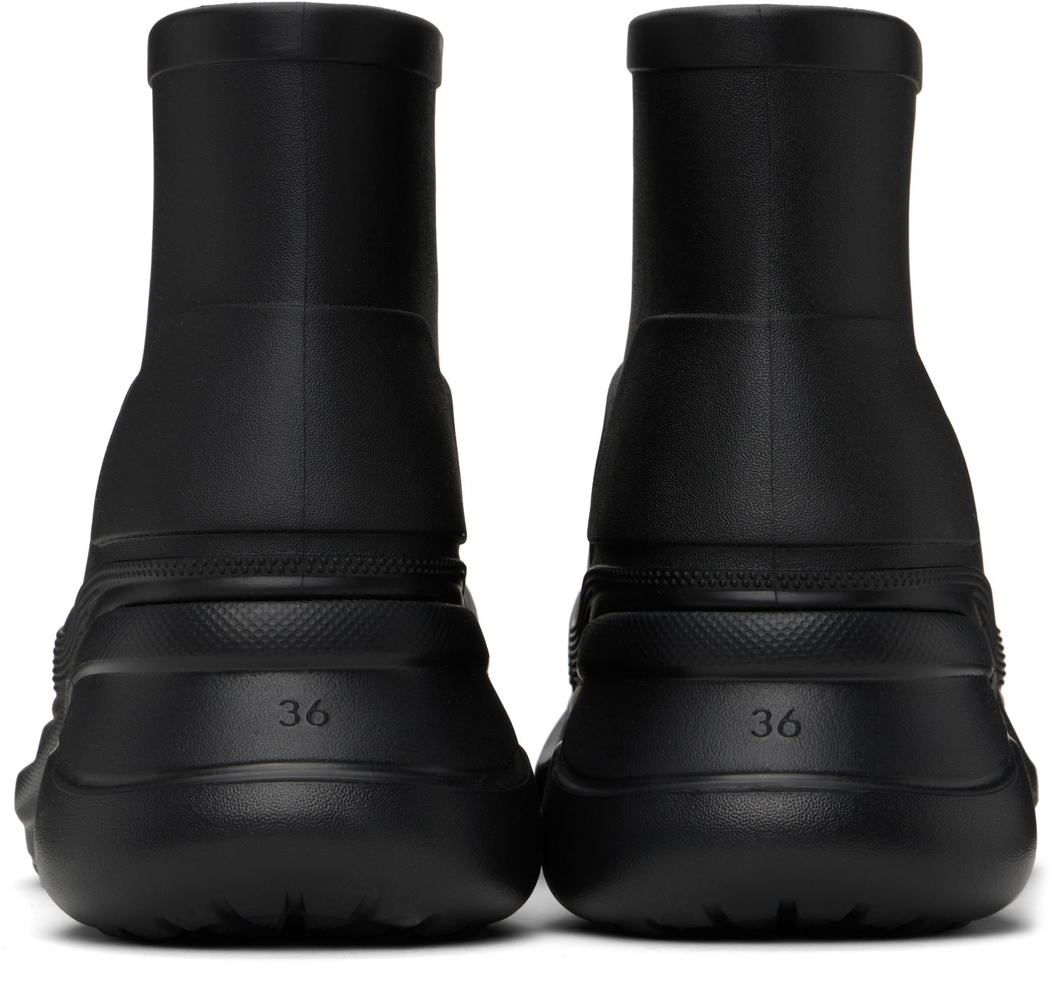 Кецове и обувки Balenciaga Balenciaga Crocs Edition Ankle Boots Черно | 815522 W1S8E, 1