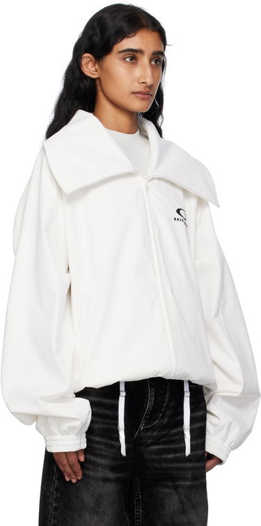 Яке Balenciaga Balenciaga Zip Track Jacket Бяло | 831513TRO31, 1
